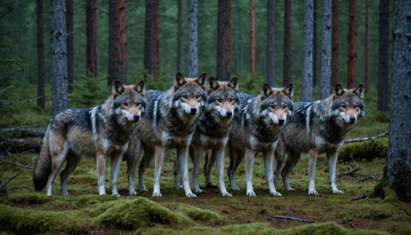 Les meilleures zones pour voir des loups libres